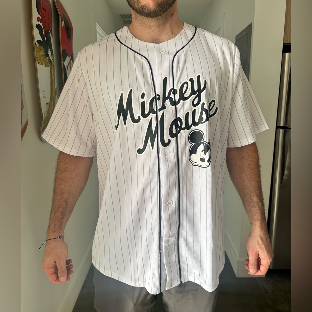 Disney Mickey Mouse Men's Baseball Jersey